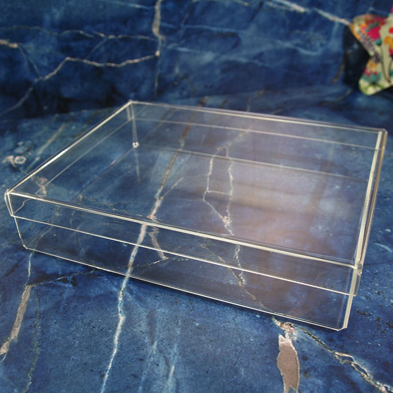 Expositor anillos caja transparente PVL - Cajas - - La Tienda del  Metacrilato
