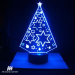 lampara led arbol navidad